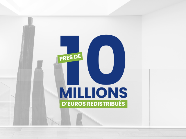 Près de 10 millions d’euros redistribués à nos salariés